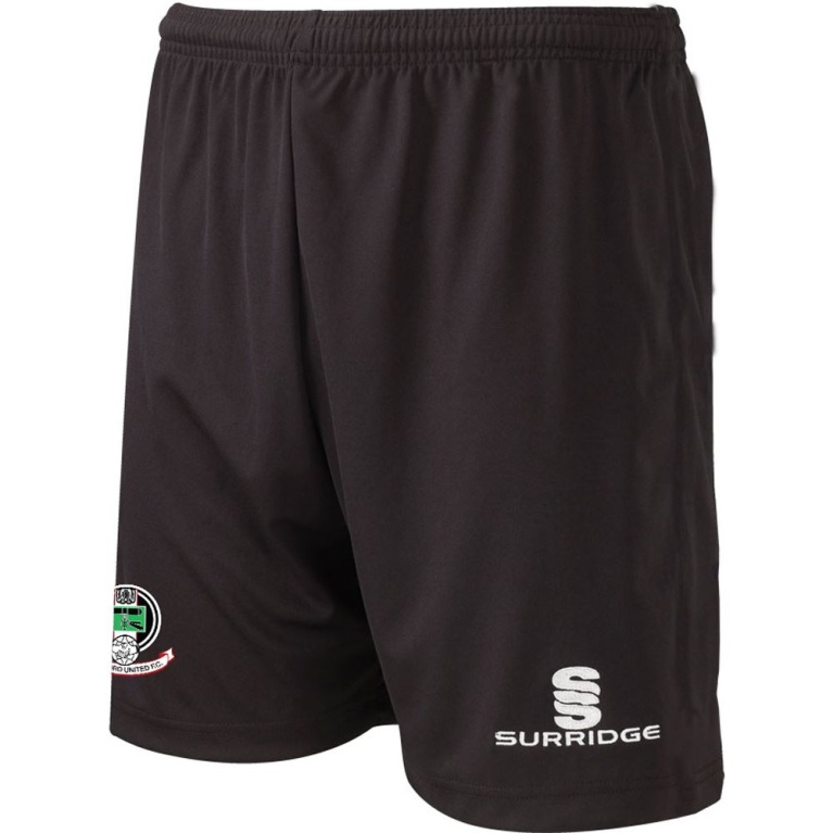 RETFORD UNITED FC MATCH SHORT BLACK