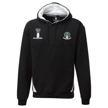 RETFORD UNITED FC BLADE HOODY BLACK/WHITE