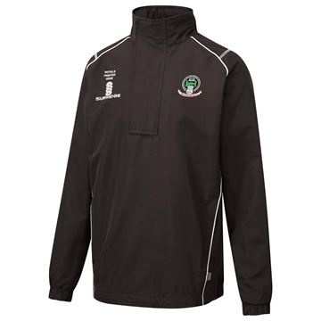 RETFORD UNITED FC 1/4 ZIP RAIN JACKET BLACK